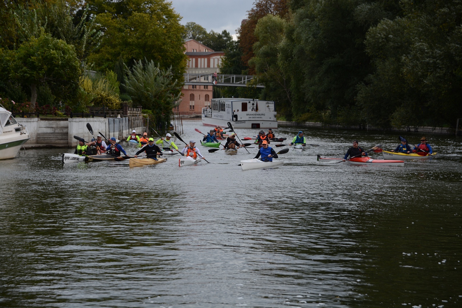 Brandenburg marathon 2018 Start